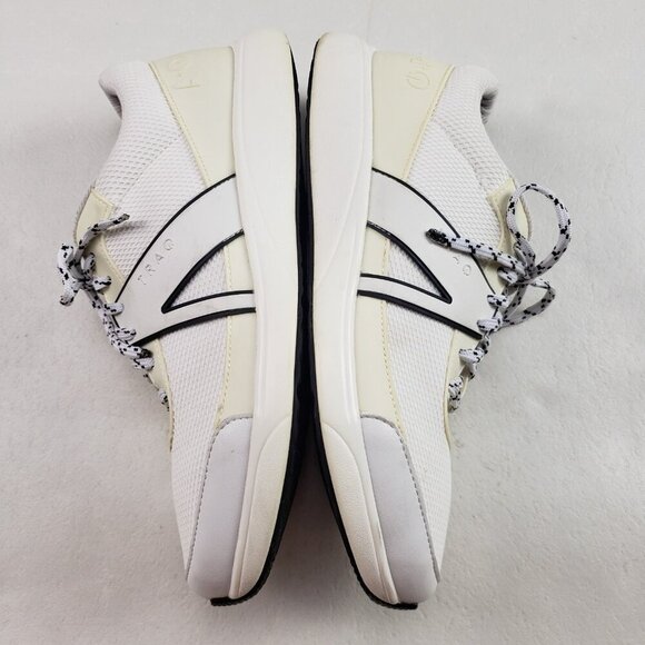 Alegria TRAQ Qarma Sneaker Womens 9.5-10 EU 40 White Walking Knit Comfort Shoe - Picture 5 of 12